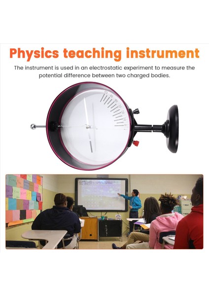Işaretçi Elektroskop Öğretim Enstrümanı, Fizik Deneyi Elektrik Öğretmeni Elektrometre Gösterir (Yurt Dışından) fırsatları