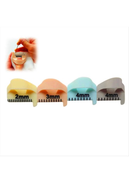 4pcs Dikiş Parmağı Cetveli Bile Dikişler Için, Mini Dikiş Ölçüm Göstergesi, 4mm, 3mm, 2mm Kapitone Şablonları Dikiş Cetveli (Yurt Dışından) fiyatları