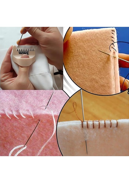 4pcs Dikiş Parmağı Cetveli Bile Dikişler Için, Mini Dikiş Ölçüm Göstergesi, 4mm, 3mm, 2mm Kapitone Şablonları Dikiş Cetveli (Yurt Dışından) indirimleri