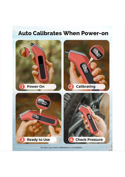 Dijital Lastik Basınç Ölçer 3-200 Psı, Endüstriyel Lastik Basınç Ölçer (Yurt Dışından) fiyatları