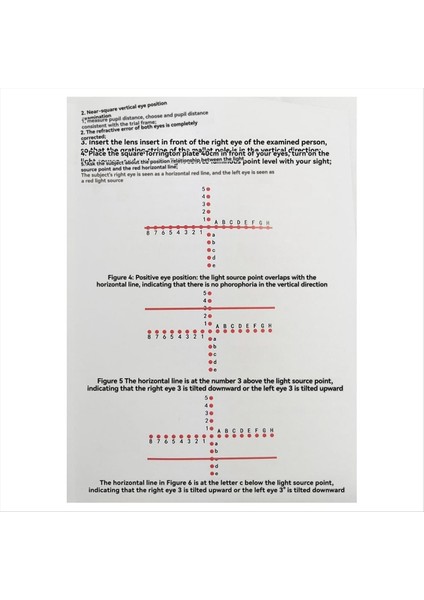 Yeni Yakın Kullanım Torrington Plakası Heterophoria Ac/a Oftalmik Şaşılık Algılama Aracını Hızlı Bir Şekilde Kontrol Etmek Için (Yurt Dışından) modelleri
