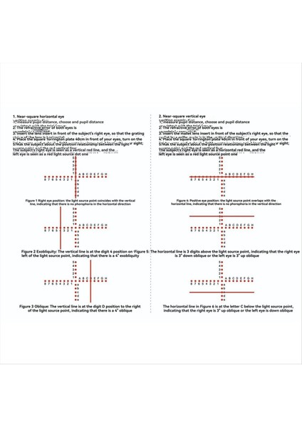 Yeni Yakın Kullanım Torrington Plakası Heterophoria Ac/a Oftalmik Şaşılık Algılama Aracını Hızlı Bir Şekilde Kontrol Etmek Için (Yurt Dışından) fırsatları