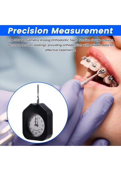30G Tensiometro Analog Ortodontik Dişler Gerilim Göstergesi 30G Tek Işaretçi Kadran Metre Seg-30-1 (Yurt Dışından) fırsatları