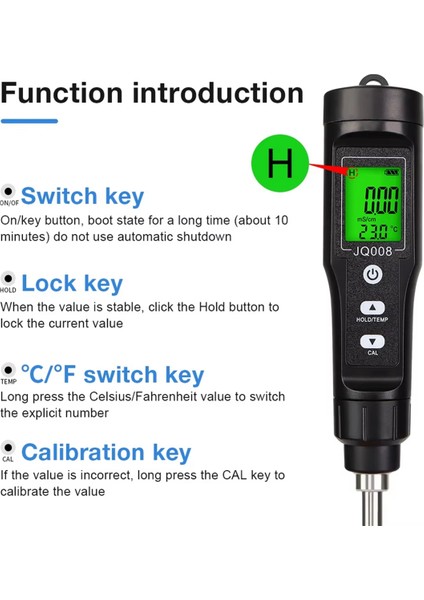 LCD Dijital Toprak Ec Test Cihaz Termometresi 0.00-10.00MS/CM Arka Işık Su Geçirmez Toprak Iletkenlik Ölçer Çiçek Bahçeciliği Için (Yurt Dışından) modelleri