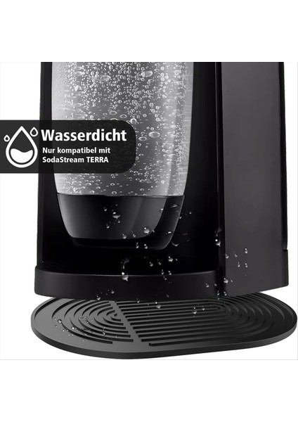 Terra Su Karbonatörü Için Sodastream Terra Damla Koruma Alt Aksesuarı Için Mat Siyah (Yurt Dışından) modelleri