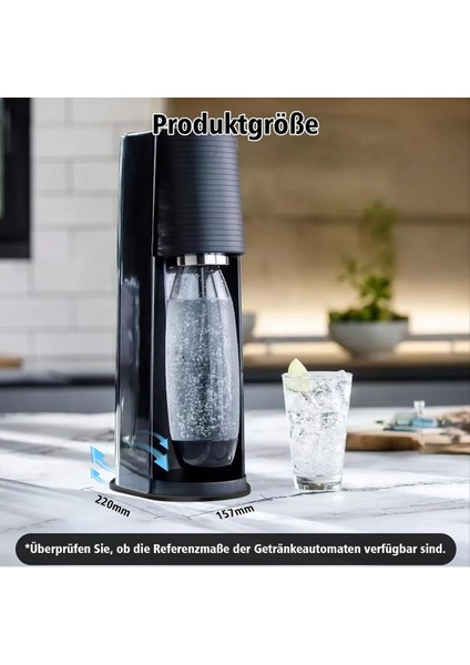 Terra Su Karbonatörü Için Sodastream Terra Damla Koruma Alt Aksesuarı Için Mat Siyah (Yurt Dışından) indirimleri