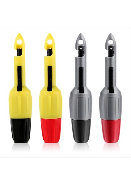 4pcs Tel Delicilik Prob Kiti, 0.08IN ve 0.16IN Yalıtım Delin Ponksiyon Teli Piercing Clip Test Prob Aracı (Yurt Dışından)