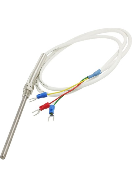 PT100 Sensör Sıcaklık Kontrol Termokupl Probu 1m 3.3ft (Yurt Dışından)