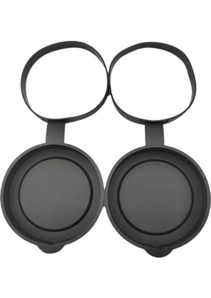 2 Adet Dürbün Koruyucu Kauçuk Objektif Lens Kapağı Binoküler En Iyi Koruma 52-55MM (Yurt Dışından)