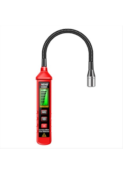 Aneng GN803 Handheld Gaz Sızıntı Dedektörü Metan Yanıcı Gaz Test Cihazları Taşınabilir Gazlar Konsantrasyon Analizör Ölçer (Yurt Dışından)