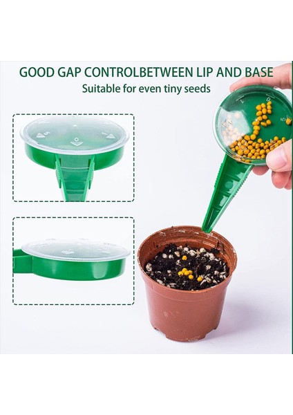 Toprak Bloker, 4pcs Hücre Toprak Blok Üreticisi, Rahat Saplı Tohum El Bloğu Üreticisi, Bahçe Engelleme Araçları (Yurt Dışından) indirimleri