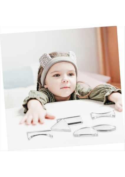 3sets Optik Lensler Öğretim Aracı Fizik Öğretim Enstrümanı Dışbükey Lens Mikroskop Lens Spotlight Objektif Lens (Yurt Dışından) modelleri