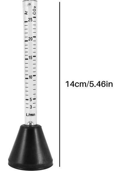 Argon Co2 Gaz Akış Ölçer Peashooter Ölçekli Test Cihazı Mig Tig Kaynakçı Kaynak W315 (Yurt Dışından)