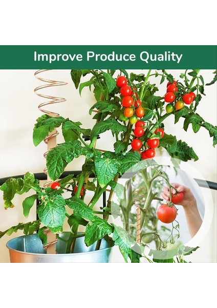 Elektro Kültür Bakır Bitki Bahçeleri Bakır Bahçe Bahçesi Bahçe Anten Bakır Çubuklar Bakır Tel 43CM (Yurt Dışından) modelleri