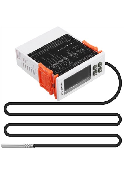 STC-8080A+ Dijital Termostat Sıcaklık Denetleyicisi Buzdolabı Soğutma Otomatik Bozunma Zamanlayıcısı Tek Prob (Yurt Dışından) modelleri