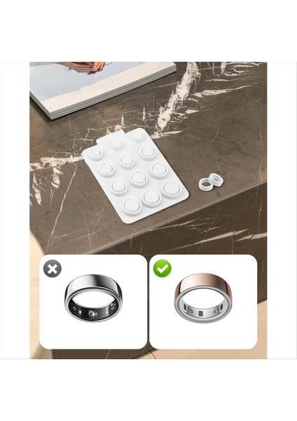 Hassas Uyum Için Akıllı Yüzük Ölçülendirme Kiti (4-15 Bedenler) Akıllı Yüzük Ölçülendirme Kiti (Yurt Dışından) modelleri