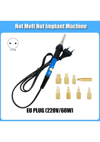 Isı Seti Ekleme Havya Ucu Ucu M2-M6 Pirinç Sıcak Eriyik Somun Gömülü Iplik Takma Kiti 3D Baskı Için Eu-Flug (Yurt Dışından) fiyatları