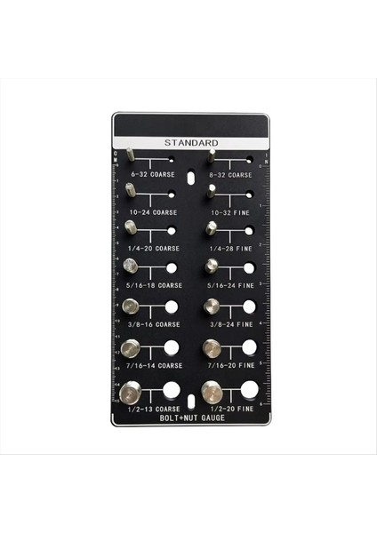 1pcs Iplik Dama, Somun ve Cıvata Diş Dama, Cıvata Boyutu ve Iplik Göstergesi, Cıvata ve Somun Tanımlayıcı Göstergesi, Cıvata Göstergesi B (Yurt Dışından)