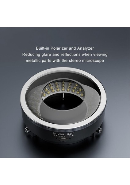 Mikroskop Polarize Halka Işıkları Ultra Parlak 96 LED Lamba Parlama Önleyici (Yurt Dışından) modelleri