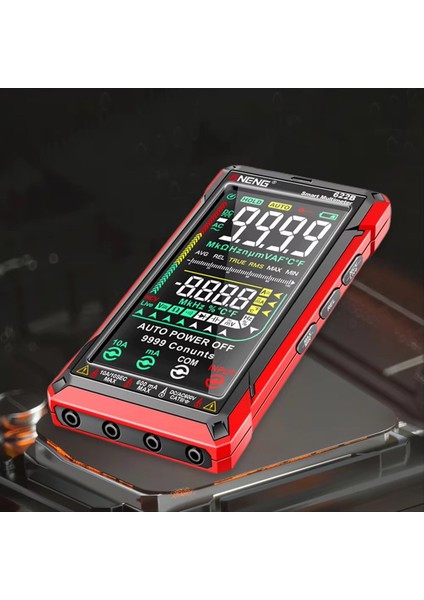 Aneng Kapasitans Ohm Metre Otomatik Aralık Voltaj Dedektörü 9999 Sayım Voltaj Metre Va Ters Ekran Çok Fonksiyonlu 622B (Yurt Dışından) fiyatları