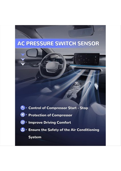 Ac Basınç Anahtarı Sensörü Yedek Parça Numarası Sw 2962C 152962 (Yurt Dışından) indirimleri