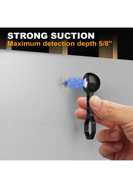 Saplama Bulucu Duvar Tarayıcısı, Manyetik Metal ve Saplamalar Algılama, Alçıpanda Güçlü Emme ile Saplama Detektörü, 2 Paket (Yurt Dışından) fırsatları