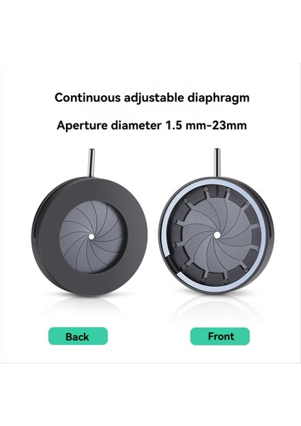 1.5-23MM Manuel Diyafram Dijital Kamera Mikroskobu Için Irıs Diyaframı Irıs SK23 (Yurt Dışından) fiyatları
