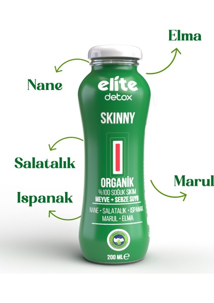 Organik Detox Skınny 200 Ml