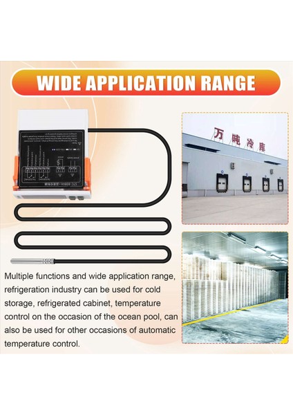STC-8080A+ Dijital Termostat Sıcaklık Denetleyicisi Buzdolabı Soğutma Otomatik Bozunma Zamanlayıcısı Tek Prob (Yurt Dışından) indirimleri