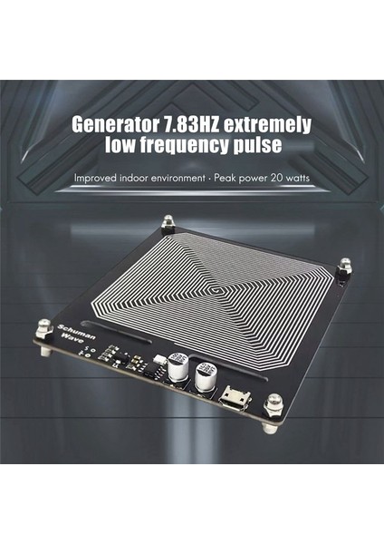 7.83Hz Sürüm Ultra-Low Frekans Schumann Dalga Nabız Jeneratörü Geceleri Uykusuzluğu Olan Insanlar Için Hızlı Uykuda Aracı (Yurt Dışından) fırsatları