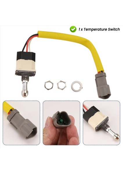 Soğutucu Sıcaklık Anahtarı 146-0240 1-146-0240 1460240 Caterpillar Için 11460240 730 735 740 785B 793C 938G 962G 950G (Yurt Dışından) fırsatları