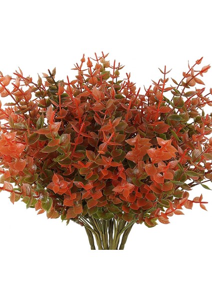 8 Paket Yapay Sonbahar Şimşir Solmayan Yapay Sonbahar Bitkisi (Yurt Dışından)