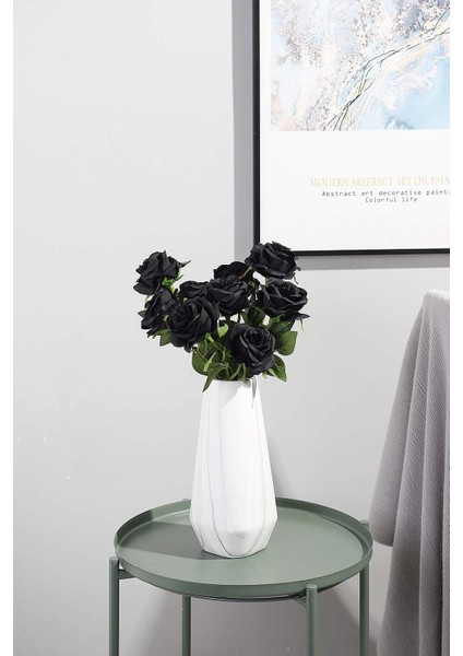 Esinti Ipek Yapay Gül Çiçekleri Gelin Buketi Çiçekleri (Yurt Dışından) indirimleri