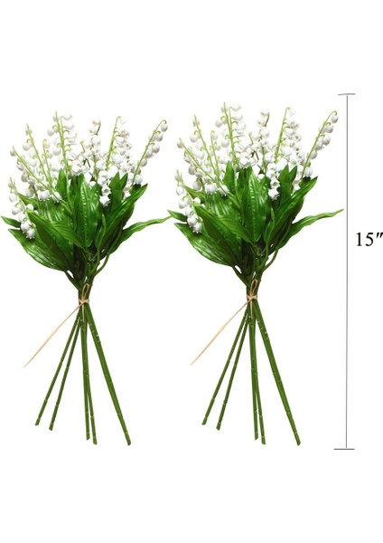 12 Paket Yapay Vadideki Zambak Çiçekleri Yapay Çiçekler Rüzgar Çanı Orkide Uzun (Yurt Dışından) fiyatları