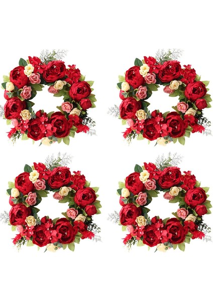 Esinti Dekoratif Çelenk Duvar Çelengi Açık Kapı Çelengi Şakayık Asma B Için El Yapımı Çelenk (Yurt Dışından) fırsatları