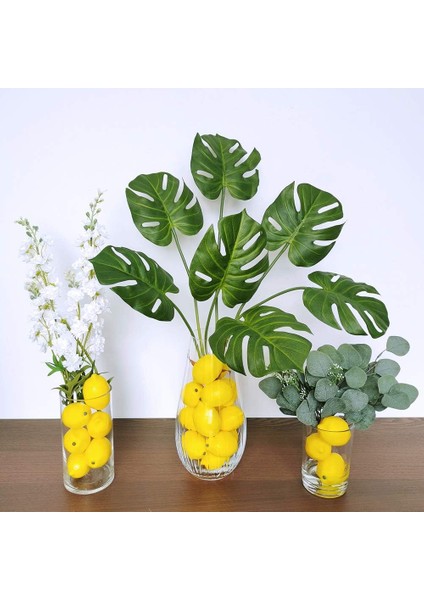 30 Adet Yapay Meyveler Yapay Limonlar Lim Için Gerçekçi Simülasyon (Yurt Dışından) modelleri