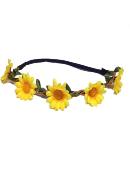 12'li Saç Bandı Paketi Kadınlar Için Ayarlanabilir Elastik Bantlı Çiçek Taç Garland (Yurt Dışından) modelleri