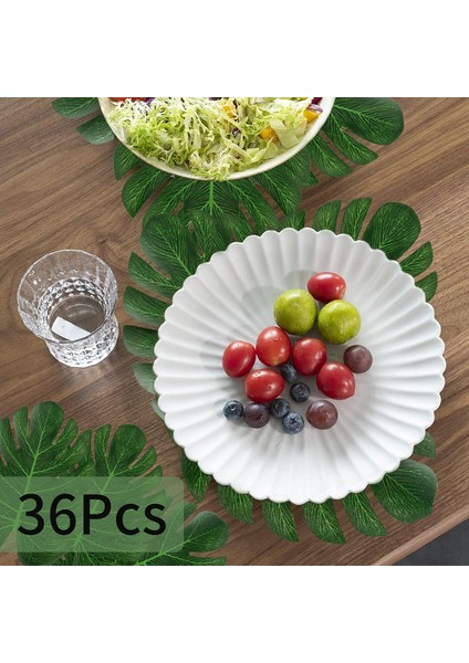 36'lı Paket Yapay Palmiye Yaprakları Orman Dekorasyonu Monstera Yaprakları 3 Boyutlu Trop (Yurt Dışından) modelleri