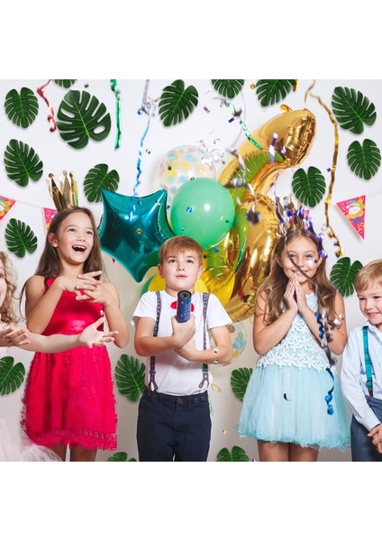 36'lı Paket Yapay Palmiye Yaprakları Orman Dekorasyonu Monstera Yaprakları 3 Boyutlu Trop (Yurt Dışından) indirimleri