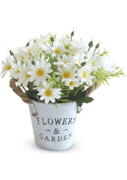 Saksılı Yapay Çiçekler, Saksılı Iç Mekan Yapay Bitki, 1 (Yurt Dışından)