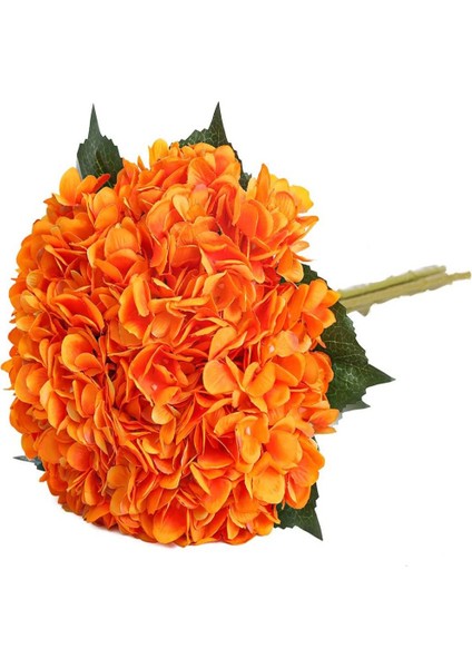 Tifuly Yapay Ortanca Çiçeği, 5 Adet Gerçekçi Tek Uzun Kök Ipek (Yurt Dışından)