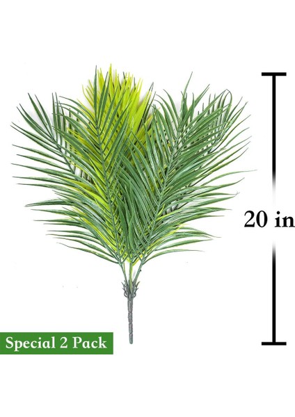 2 Paket Yapay Ağaç Yaprakları Tropikal Bitkiler Yapay Yaprak Bitki Serin (Yurt Dışından) fırsatları