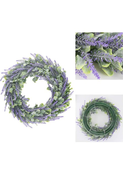 Esinti Yapay Lavanta Çelenk Dekoratif Kapı Çelengi Lavanta Çelenk Dekoratif Çelenk Duvar Çelengi Kapı Için (Yurt Dışından) fiyatları