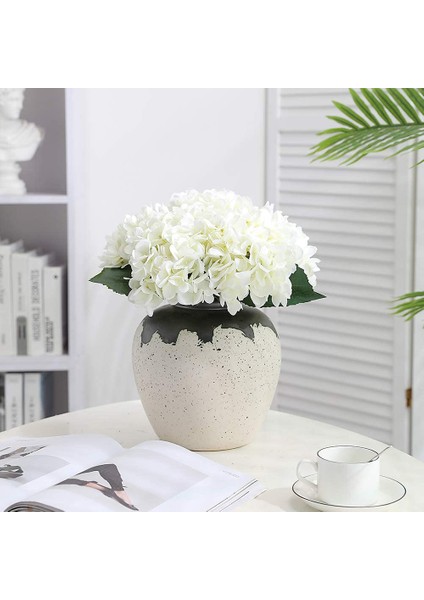 Tifuly Yapay Ortanca Çiçeği, 5 Adet Gerçekçi Tek Uzun Kök Ipek (Yurt Dışından) indirimleri