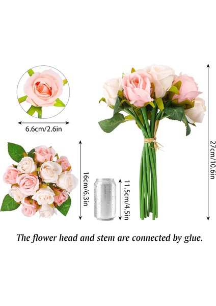 Esinti Yapay Gül Ipek Çiçek Sahte Çiçek Gelin Düğün Buketi Aile (Yurt Dışından) fiyatları