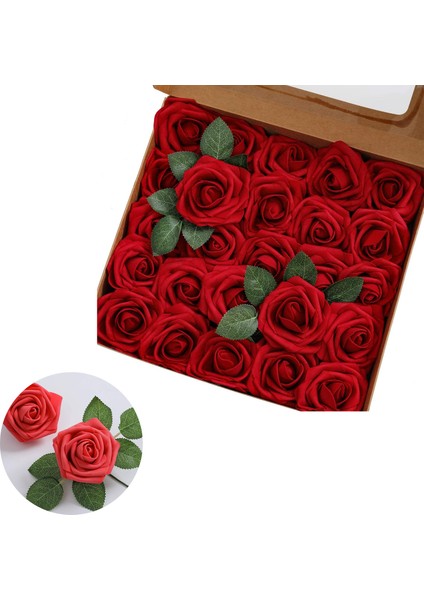 Esinti Yapay Güller Çiçekler Köpük Güller Köpük Güller Yapay Çiçekler Gül Başları Sahte (Yurt Dışından) fiyatları