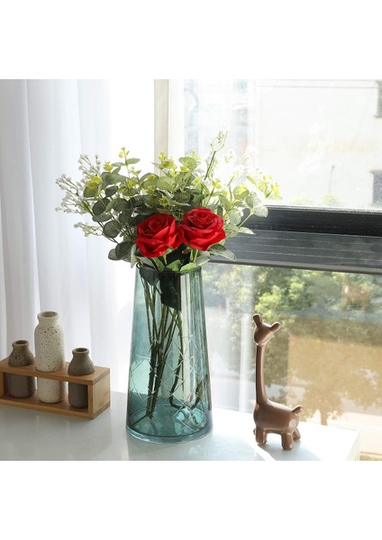 4 Pcs Yapay Okaliptüs Yaprakları Buketleri Sahte Okaliptüs Yaprağı (Yurt Dışından) indirimleri