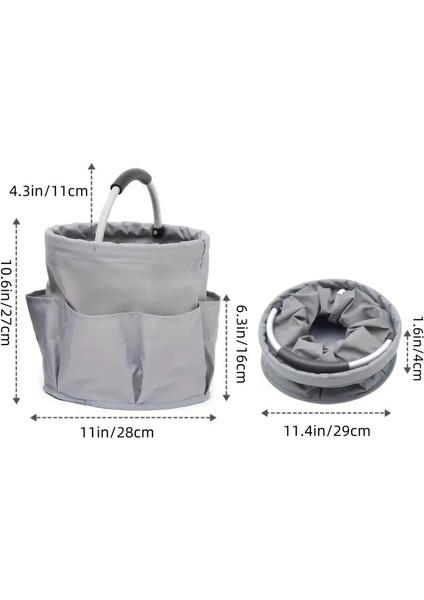 Taşınabilir Katlanabilir Piknik Sepeti, Bahçe Alet Sepeti, Açık Hava Çantası, Seyahat Saklama Tuvalet Çantası, Bahçe Saklama Sepeti (Yurt Dışından) fiyatları