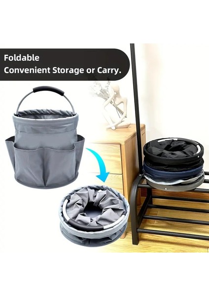 Taşınabilir Katlanabilir Piknik Sepeti, Bahçe Alet Sepeti, Açık Hava Çantası, Seyahat Saklama Tuvalet Çantası, Bahçe Saklama Sepeti (Yurt Dışından) modelleri