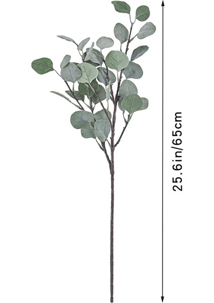 Yapay Yeşil Saplar, 6'lı Paket, Plastik Bitkiler, Ev Için Çiçekli Yeşil Saplar (Yurt Dışından) fiyatları